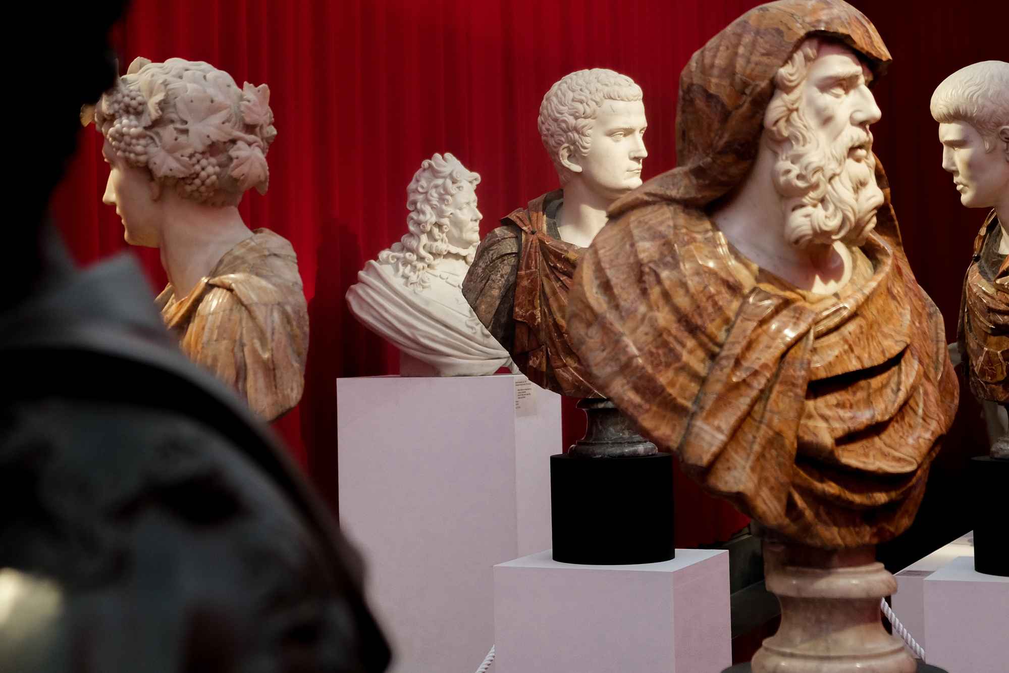 Statues at Stage