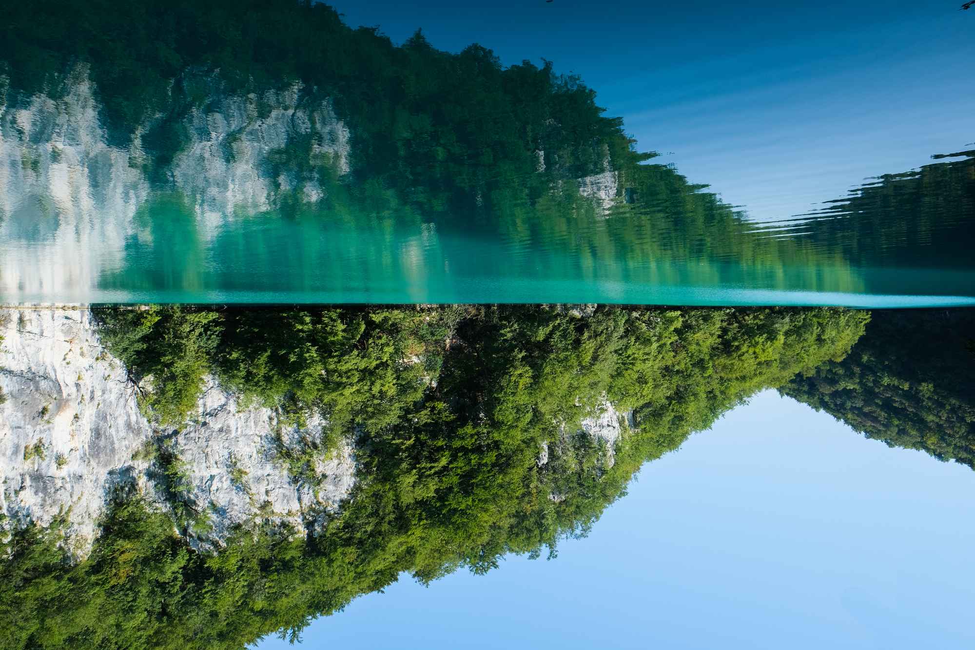 Mountain and Lake