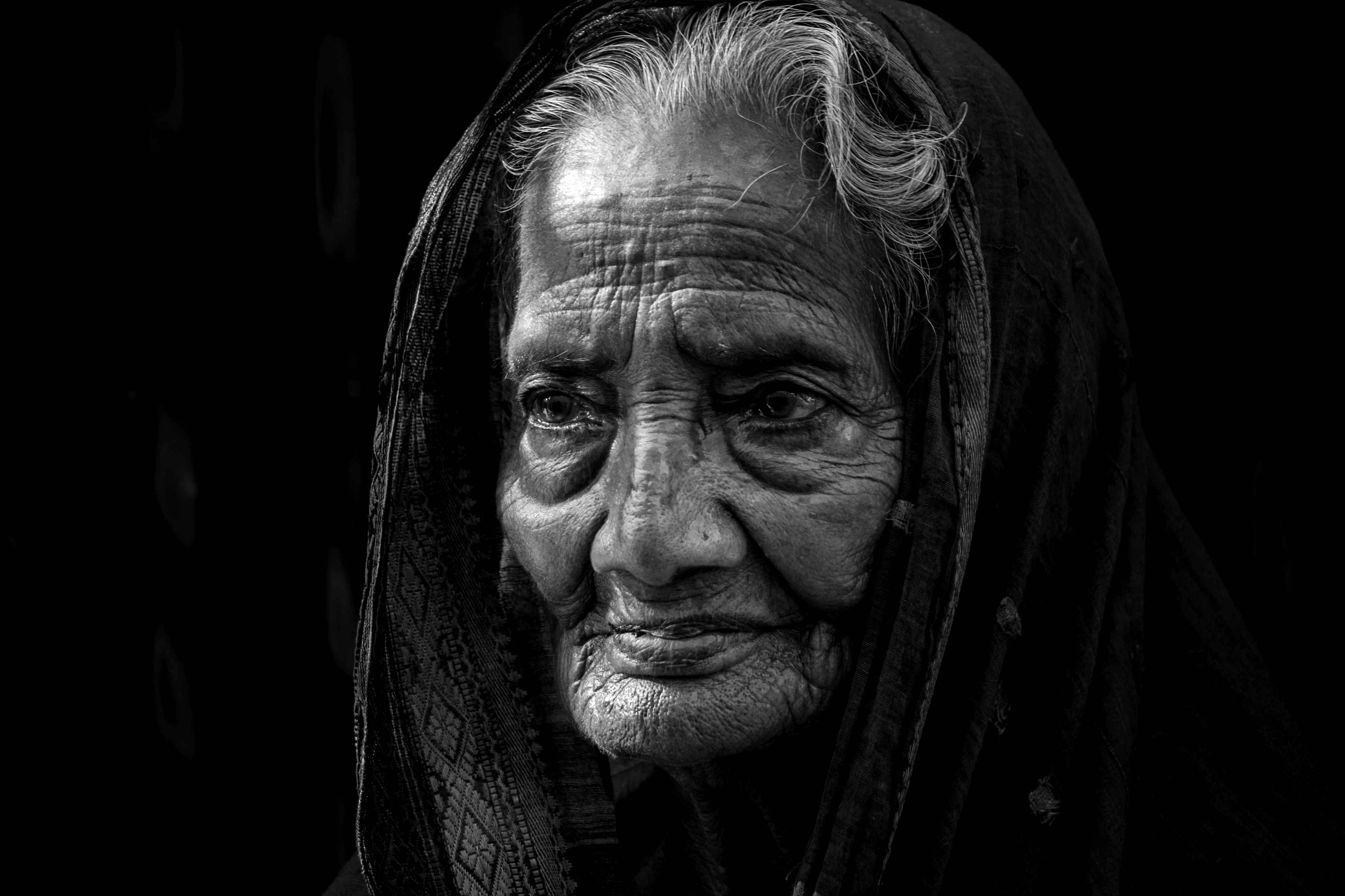 An old woman