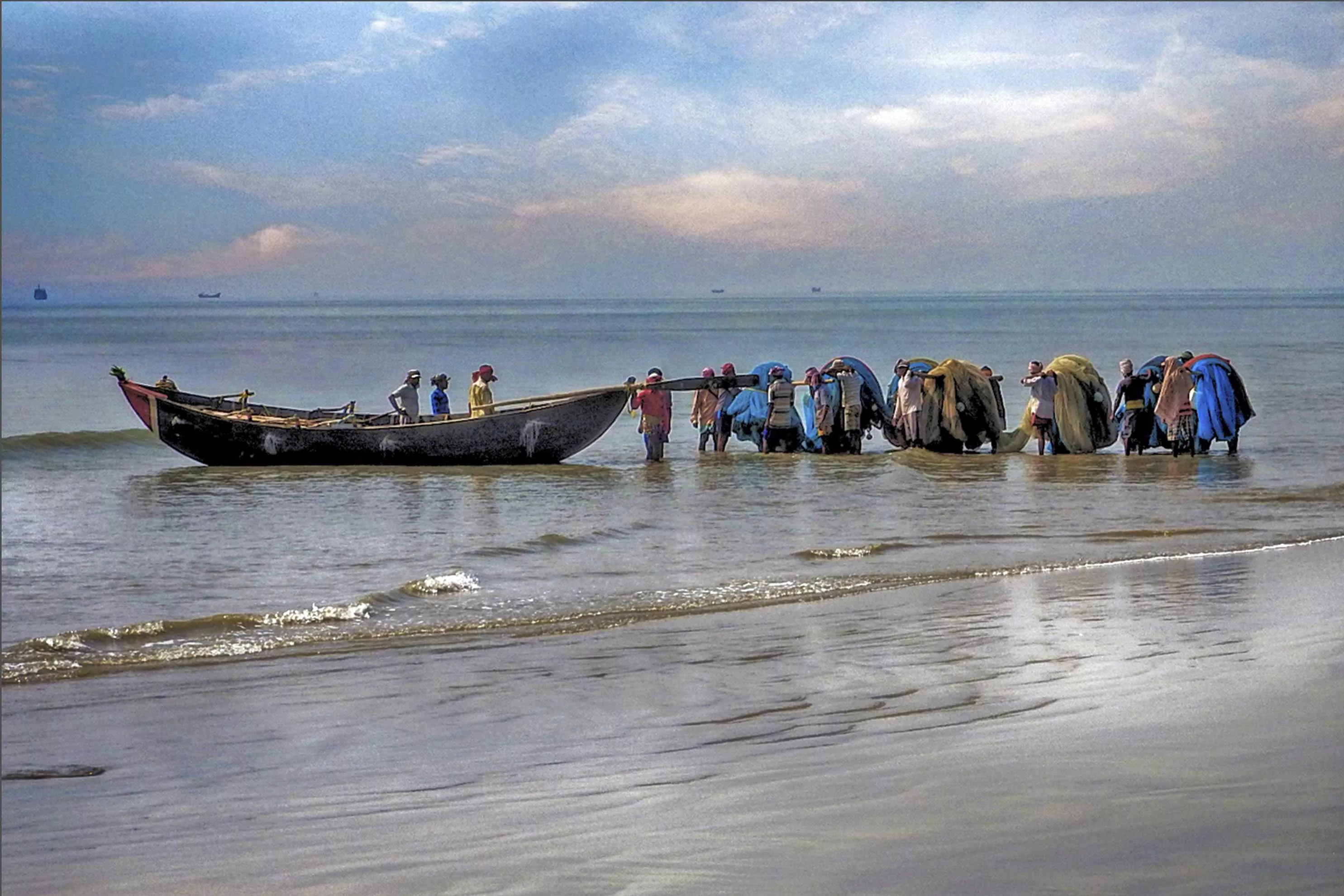 The life of fishermen